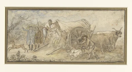 Covered Wagon in the Campagna