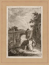 Plate Eight from Evenings in Rome