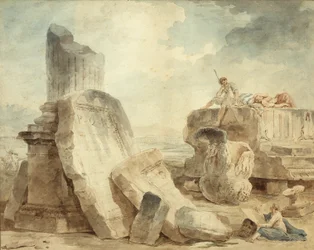 Ruins with Figures