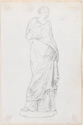 Statue of a Female in a Toga