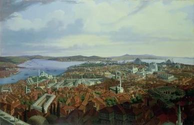 Panorama of Constantinople from the Suleymaniye Camii, 1844
