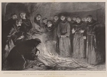 An Old Winter Custom at the Franciscan Monastery at Fiesole