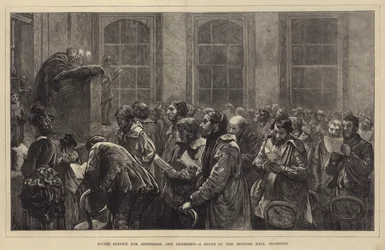 Divine Service for Shepherds and Herdsmen, a Study at the Berners Hall, Islington