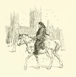 Geoffrey Chaucer on Horseback