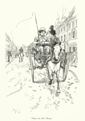 Illustration for Northanger Abbey by Jane Austen