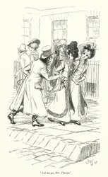 Illustration for Northanger Abbey by Jane Austen