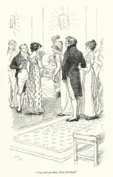 Illustration for Northanger Abbey by Jane Austen