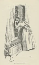 Opened a Window-Shutter