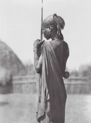 Africa: Nuer in Shilluk Dress
