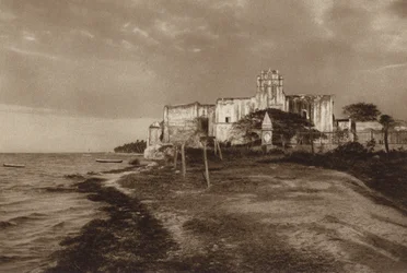 Mexico: Campeche, Ruin of the San Francisco Monastery
