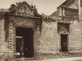 Mexico: Colonial Era House in the Northeast Part of the Capital