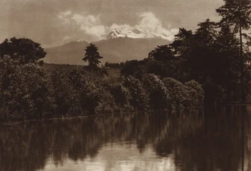 Mexico: Iztaccihuatl, Seen from Miraflores