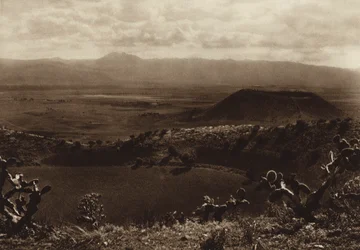 Mexico: La Caldera, Extinct Volcanoes around Mexico City