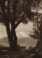 Mexico: Popocatepetl, seen from Amecameca