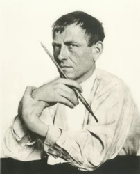Otto Dix, Portrait Photograph / Hugo Erfurth
