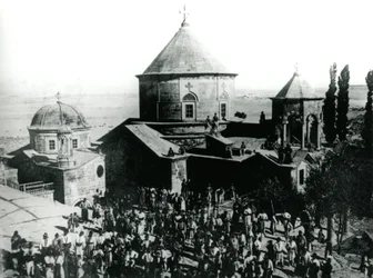 Pilgrimage at Tomarza Monastery, South East of Kayseri