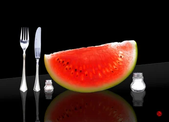 Set with Melon