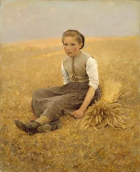The Little Gleaner, 1884