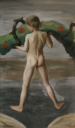 Garland Bearer; Boy Carrying the Garland of Life