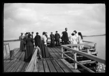 Waiting for the Steamship
