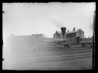 Steam Locomotive at Tampere Railway Yard