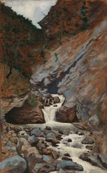 Mountain Stream in Caucasia