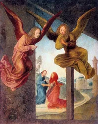 The Adoration of the Magi (detail), 15th century