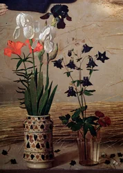 Triptych Portinari: Central Detail of Flowers