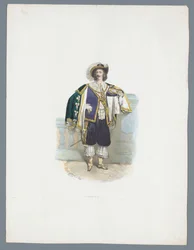Man in Historical Costume