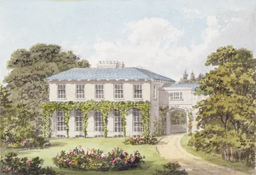 Design for the South Front of a House on Clapham Common for William Holme