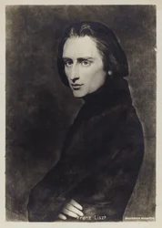 Portrait of Franz Liszt