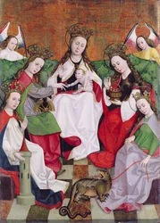 The Mystical Betrothal of St. Catherine, c.1500