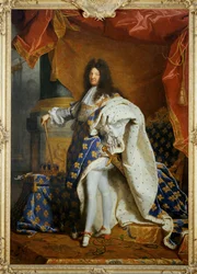 Louis XIV, King of France Portrait in royal costume