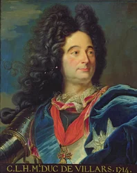 Portrait of Louis-Claude-Hector (1652-1734) Duke of Villars, 1714