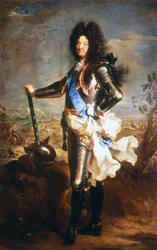 Portrait of Louis XIV, the Sun King (1638 - 1715)