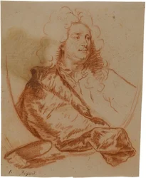 Portrait of the painter Charles de la Fosse (1636-1716)