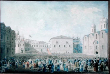 The Great Reception of Alexander I in the Kremlin on 15th August 1816