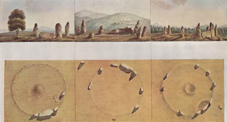 Stone Rings - Old Keig, Balquhain, Balgorkar, 1827, 1946