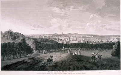 View from Greenwich Park, London