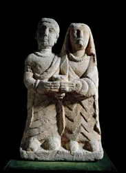 Statuette of a Couple Making an Offering