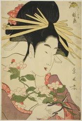 The Courtesan Hinazuru of the Chojiya