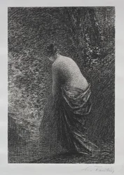 Bather Standing
