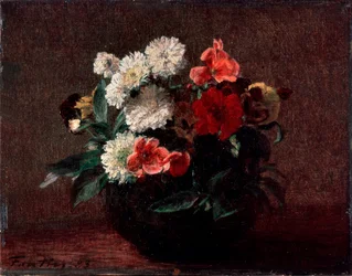 Flowers in an Earthenware Vase, 1883