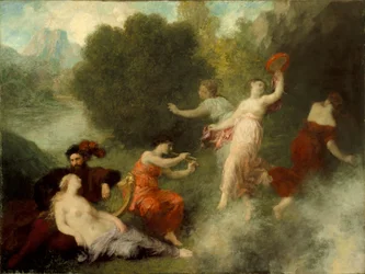 Tannhäuser on the Venusberg, 1864
