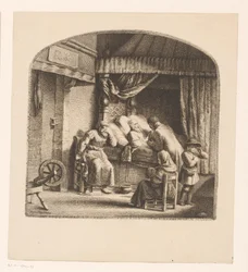 Old Man on Deathbed