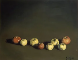 Still Life with Eight Apples
