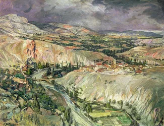 Countryside in Navarra