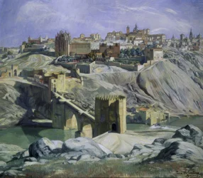 Clear Landscape of Toledo – 1932
