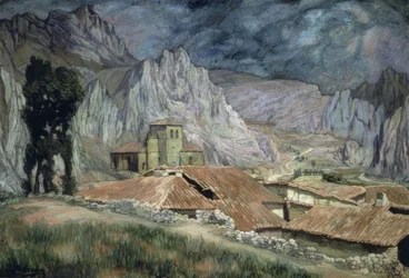 Landscape of Pancorbo – 1917