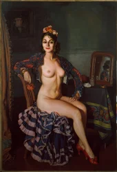 Portrait of La Oterito in Her Dressing Room